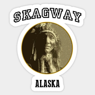 Just In Time Skagway Sticker